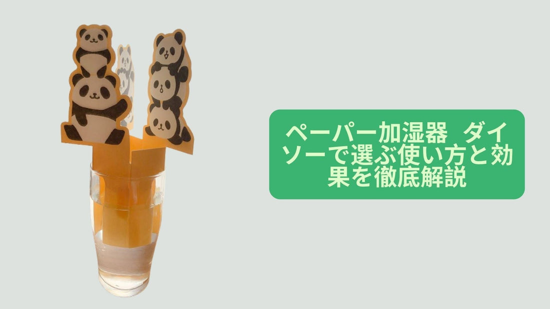 ペーパー加湿器 ダイソーで選ぶ使い方と効果を徹底解説